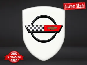 Corvette Autocollants Arrière Résistants Universel Qualité